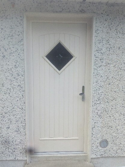 Single Cream Composite Door